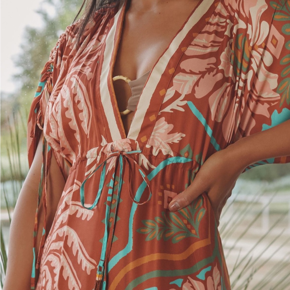 Anthropologie Maaji Divinise Kaftan - Picture 3 of 11
